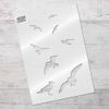 The Stencil Studio St Ives Seagulls Stencil - Reusable Stencil - Size Small (A4) (10308S)