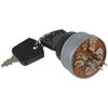 SPARES2GO Ignition Switch compatible with CastelGarden Ride on Lawnmower