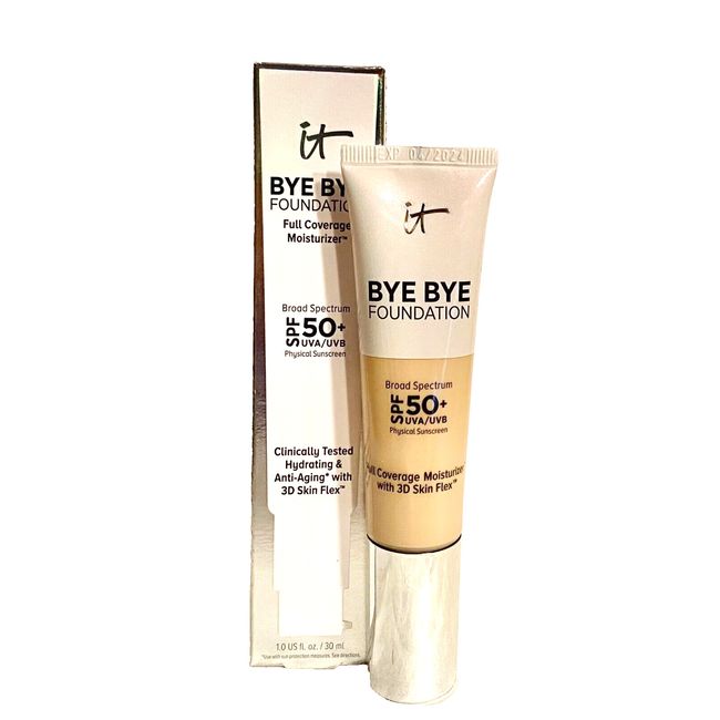 It Cosmetics Bye Bye Foundation Full Coverage Moisturizer SPF50 +    Tan NIB