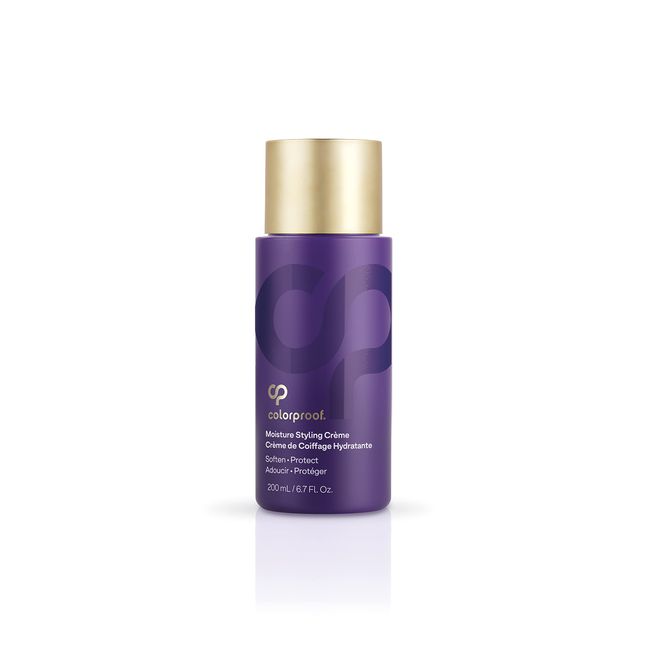 Colorproof Moisture Styling Crème 6.7oz - Leave-in Treatment For Dry, Color-Treated Hair, Smooths & Softens, Sulfate-Free, Vegan