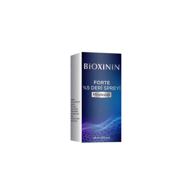 Bioxcin Forte Minoksidil %5 Deri Spreyi 60ml