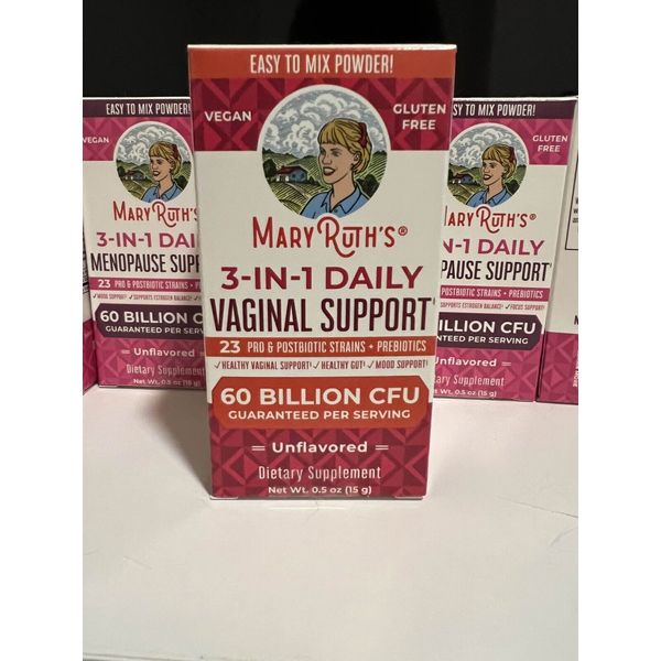MaryRuth Organics 3-in-1 Probiotics Women Digestive Health & Hormonal Support