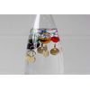Galileo Thermometer Bullet Shaped Temperature Gauge Multicolored