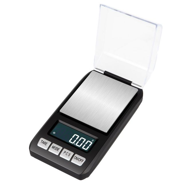 Digital Pocket Scale, 200g/0.01g Mini Scale Gram and Ounce, Portable Travel  Food Scale, Jewelry Scale with Back-Lit LCD, Black 