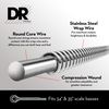 DR LR-40 Strings HI-BEAM™ - Stainless Steel Bass Strings: Light 40-100