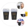 Beavorty 2pcs Disposal Case Blades Dispenser Case Razor Blades Disposal Case Barber Shop Storage Bank Container Recycling Box for Home Professional Salon Use