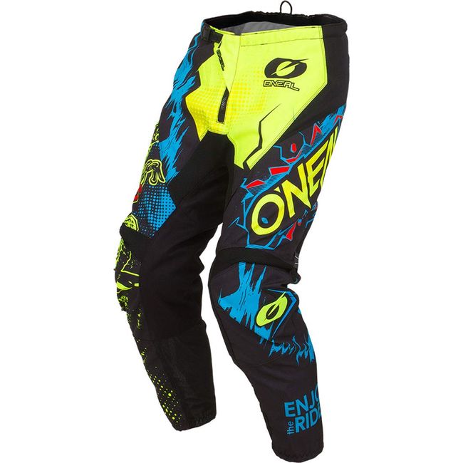 O'Neal 010E-926 unisex-child Element Youth Villian Pant (Yellow, 12/14)