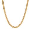 VEXXS Men's Gold Chain Flat Cut014