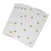 [Pack of 4] Grey Geometric Bees Placemats