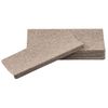 Pergamon Trend Needle Felt Stair Mat Bent Beige Brown Mix (Square) Single or in Set of 15