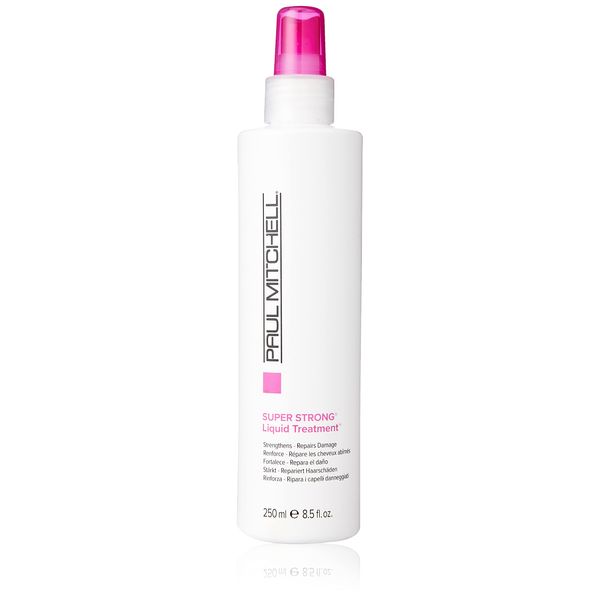 Paul Mitchell Super Strong Liquid Treatment, Strengthens + Repairs Damage, For Damaged Hair, 8.5 fl. oz.