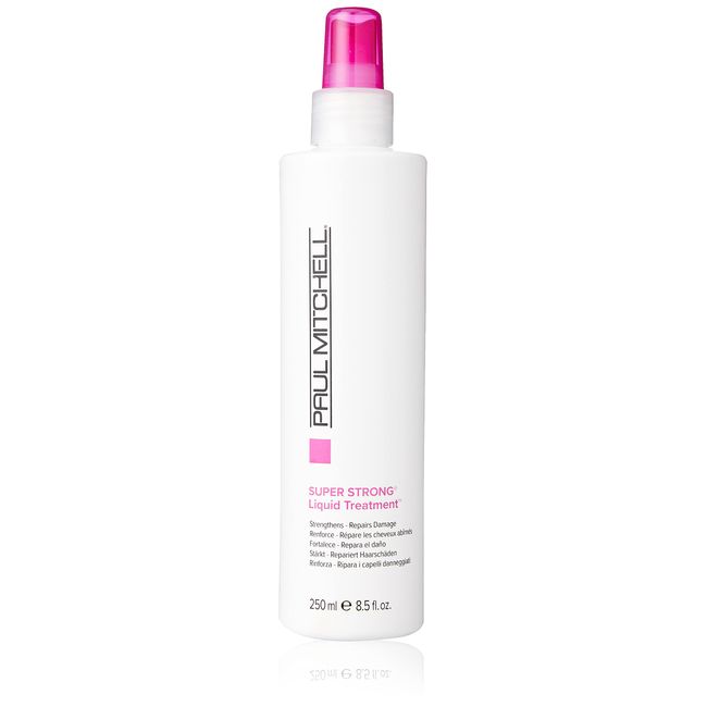 Paul Mitchell Super Strong Liquid Treatment, Strengthens + Repairs Damage, For Damaged Hair, 8.5 fl. oz.