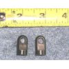 SET Nitro Prop Spring Strut Shock Pin Hole Eye Ring Blade End Fitting M6x1 Thd
