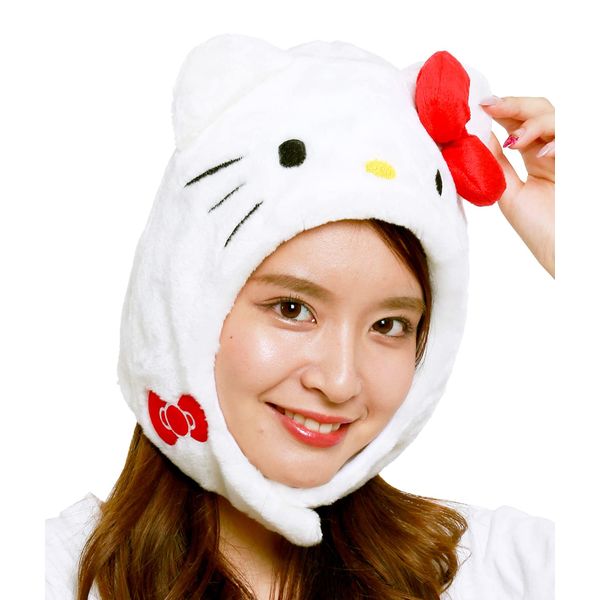 SAZAC Sanrio Hello Kitty Kigurumi Cap