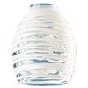 81314 Clear with White Rope Glass Shade
