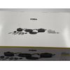 BELLA 12 Piece  Nonstick Kitchen Essentials Cookware Set black  New
