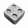 1/2 oz .999 Fine Silver - Monarch Building Block Bar - Half 2x2