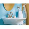 Moen YB2886BN Eva Bathroom Single Post Hand-Towel Ring, Brushed Nickel