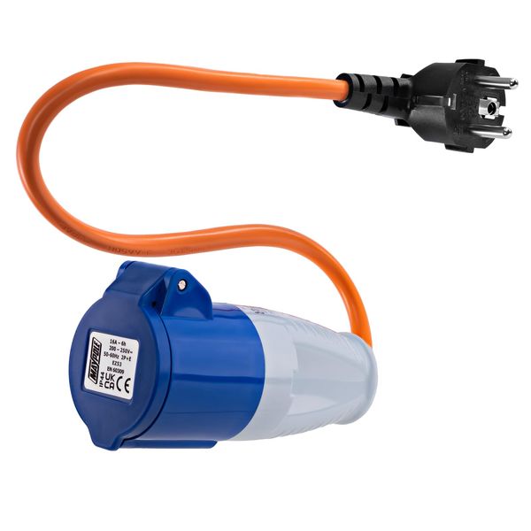 BITS4REASONS - Maypole Euro 230V Hookup Lead for Caravan, Campervan & Camping (MP371B). European Camping Electric Hook Up Plug Electrical Hookup Cable.
