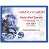 PaperDirect Sapphire Christmas Postcards, Silver Foil, Standard Size, 100 Count