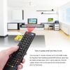 Byged Replacement Remote Control for Alba Bush/Technika/Blaupunkt/SHARP/E-Motion, Remote Control Compatible with Universal Smart TV,No Setup Required