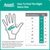 SAFEGRIP PF LATEX GLOVES LARGE 50PK