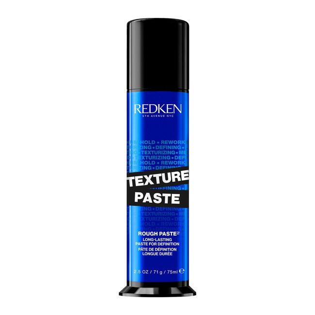 REDKEN Texture Paste, Styling Product for High-Texture Style with All-Day Re-Workability, For Men and Women, Medium Control, 71 g