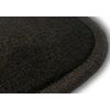 Carpet Front Floor Mats, Black, Compatible with Subaru Crosstrek 2017 2016 (Includes Heel Pad)