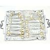 GERMAN 82 PCS GOLD HANDLE GENERAL SURGERY SPAY PACK DENTAL SURGICAL INSTRUMENTS