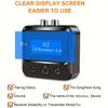 DC 5V Wireless 5.0 Audio Receiver Display Screen RCA AUX Transmitter  Black