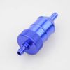 GOOFIT Aluminum Fuel Filter Replacement For Mini ATV Motorcycle blue
