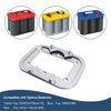 Battery Tray Hold Down Compatible with Optima Batteries Red Yellow Blue Top D34M