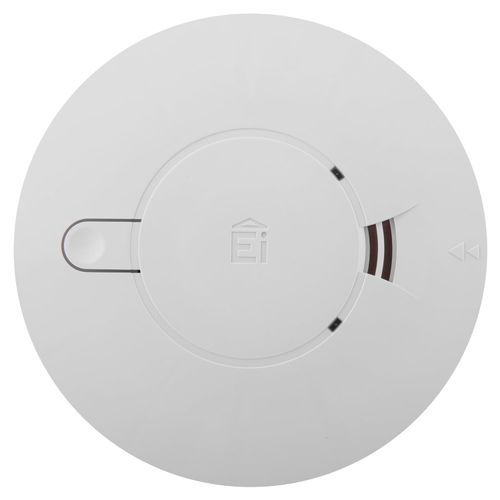 Aico Ei146e Optical Smoke Alarm AC mains power supply and 9V alkaline battery back-up.