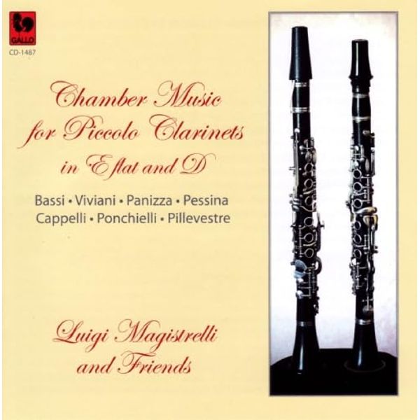 Chamber Music For Piccolo Clarinets