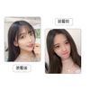 YIRU Partial Wig, 100% Human Hair, Medical Use, Hairpiece, Fully Hand Planted, Parted, Light and Thin, Conceals Hair Loss, Width 3.5 inches (9 cm), Height 5.5 inches (14 cm), Chestnut Color, 7.9 inches (20 cm)