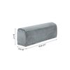 sourcing map 4 Pcs Sofa Armrest Covers Stretch Couch Armrest Cover for Chairs Sofas Couch Arm, Scratch-Resistant Sofa Arm Cover, Dark Gray