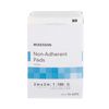 McKesson Non-Adherent Dressing Pads, Sterile, Nylon/Polyester, 2 in x 3 in, 100 Count, 1 Pack