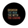 Bronson the man the myth the legend PopSockets Swappable PopGrip