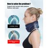 BLABOK Soft Foam Neck Brace, Universal Cervical Collar, Adjustable Neck Support Brace for Sleeping (S)