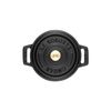 Staub Mini Round Cocotte 10 cm Black
