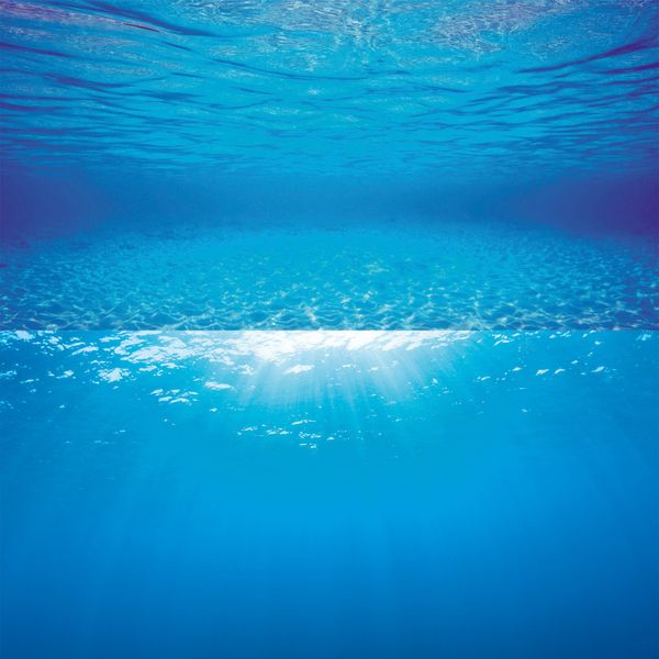 Juwel Background Poster 2 Blue Large