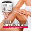 pureSCRUBS Premium Organic Body Scrub Set - INCLUDES spoon, loofah & soap - Large 16oz COCONUT BODY SCRUB Dead Sea Salt Infused Organic Essential Oils & Nutrients