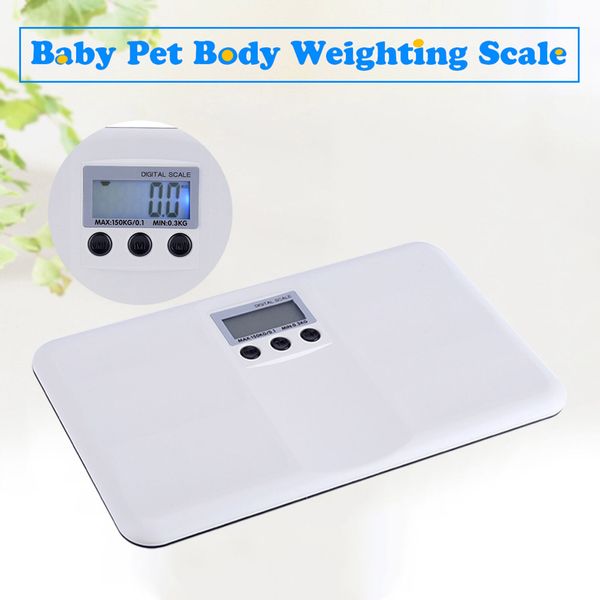 LCD Digital Electronic Mini Body Weighting Scale For Baby Pet