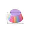 200pcs Rainbow Cupcake Cases Paper Wrapper for Baking Muffin