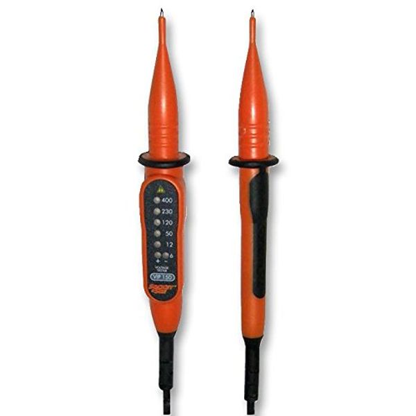 SOCKET & SEE VOLTAGE TESTER | CONTINUITY VOLTAGE TEST, 1 X QTY - VIP150