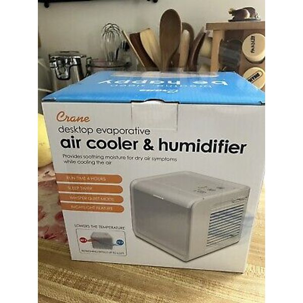 Crane Desktop Evaporative Air Cooler & Humidifier SHIPS DAILY