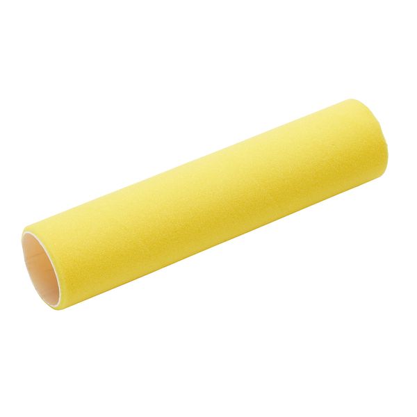 ProDec PRRE001 Foam Paint Roller for an Ultra Smooth Finish and Fast Coverage Painting with Gloss and Satin Paints, Varnishes and Lacquers on Wood and Metal Surfaces Doors and Floors 9", Yellow