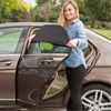 2X Car Side Window Sun Shade Cover Visor Mesh Shield UV Block Sunshade Screen