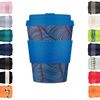 Ecoffee Cup 812 006 Reusable Eco Friendly Cup Saucer 350ml