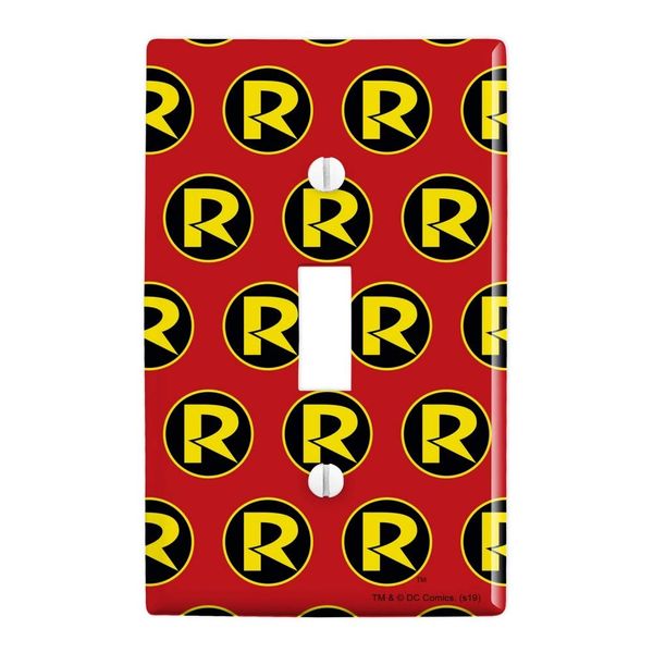 GRAPHICS & MORE Batman Robin Logo Plastic Wall Decor Toggle Light Switch Plate Cover